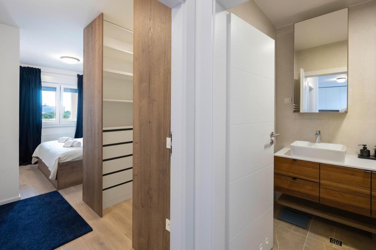 Stylish 2Bdr Apartment- Free Garage Zagreb Luaran gambar